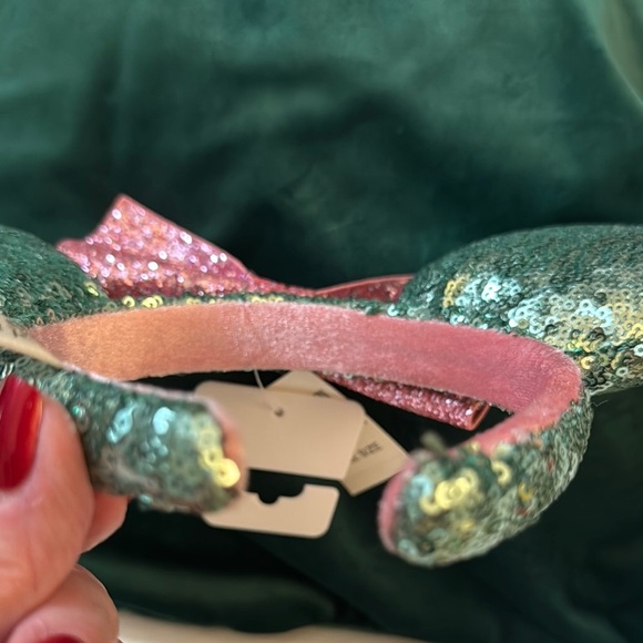 Disney Sequin Headband with Pink Bow - Picture 4 of 4